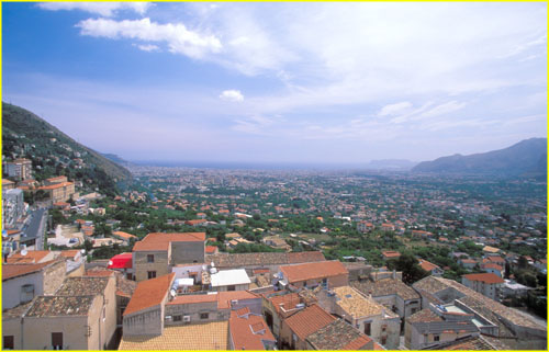 69 Panorama of Palermo from Monreale
