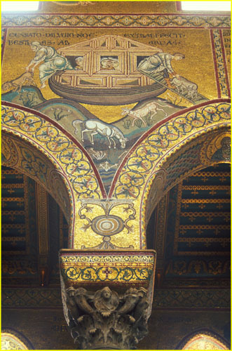 71 Architectual detail, Monreale Duomo