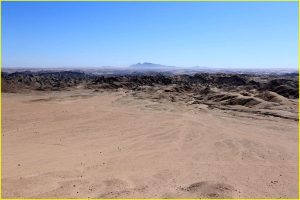 Moon landscape near Swakopmund