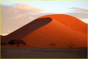 Dunes of Soussusvlei in Namib-Naukluft Park