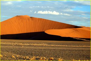 Dunes of Soussusvlei Valley in Namib-Naukluft Park