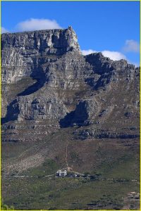 Lower and Upper station of Table Mountain cable car