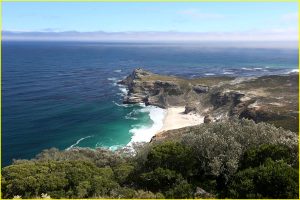 Panorama from the Cape of Good Hope with Diaz beach
