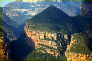 One of three Rondavels in Blyde River Canyon