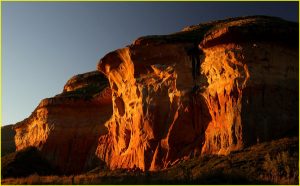 In Golden Gate Highlands National Park