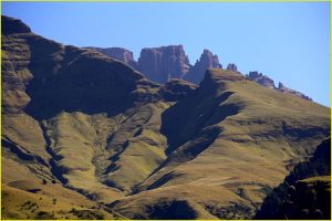 In Drakensberg Mountain Range