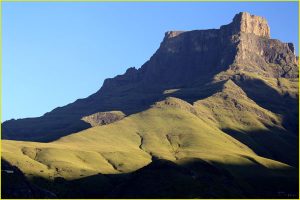 Eastern Buttress of "Amphitheatre" in Royal Natal NP - Drakensberg Mountain Range