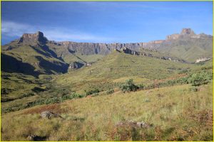 "Amphitheatre" in Royal Natal NP - Drakensberg Mountain Range