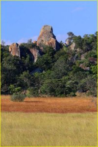 Rock formations in Matobo National Park, Zimbabwe