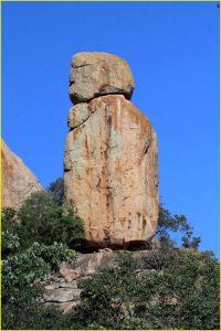 Rock formations in Matobo National Park, Zimbabwe