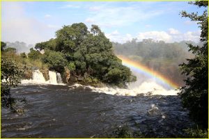At Victoria Falls