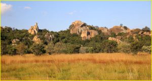 Rock formations in Matobo National Park, Zimbabwe