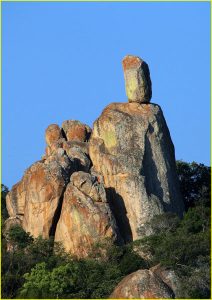 Rock formations in Matobo National Park, Zimbabwe