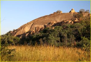 Rock formations in Matobo National Park, Zimbabwe