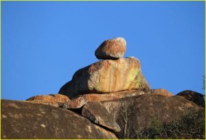 Rock formations in Matobo National Park, Zimbabwe