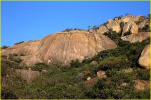 Rock formations in Matobo National Park, Zimbabwe
