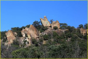 Rock formations in Matobo National Park, Zimbabwe