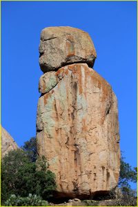Rock formations in Matobo National Park, Zimbabwe
