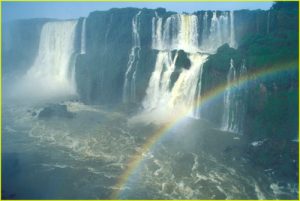 Iguazu Falls seen from Brazilian side