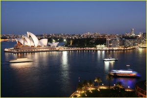 Sydney Harbour and Opera House