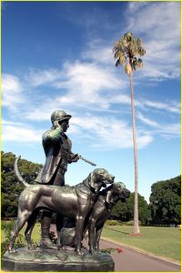In the Sydney Royal Botanic Gardens