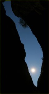 Cathedral Gorge at night, Purnululu National Park (Bungle Bungle Range)
