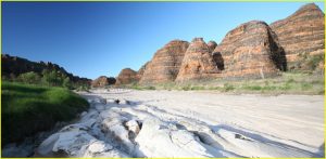 Piccaninny Creek and domes, Purnululu National Park (Bungle Bungle Range)