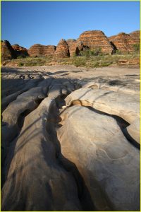 Piccaninny Creek and domes, Purnululu National Park (Bungle Bungle Range)