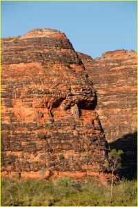 In Purnululu National Park (Bungle Bungle Range)