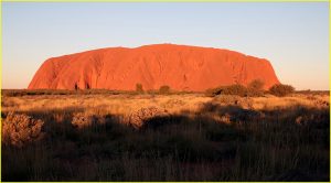 Uluru (Ayers Rock) at sunset, Uluru-Kata Tjuta National Park