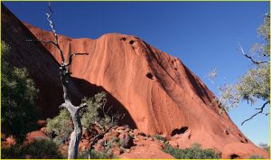At the base of Uluru (Ayers Rock), Uluru-Kata Tjuta National Park