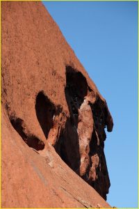 At the base of Uluru (Ayers Rock), Uluru-Kata Tjuta National Park