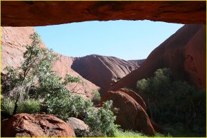 At the base of Uluru (Ayers Rock), Uluru-Kata Tjuta National Park