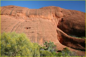 On the Valley of the Winds trail in Olgas, Uluru-Kata Tjuta National Park