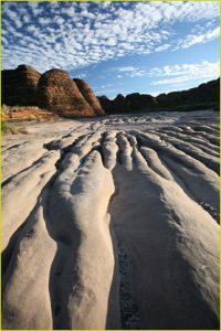 Piccaninny Creek and domes, Purnululu National Park (Bungle Bungle Range)