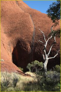 On the Valley of the Winds trail in Olgas, Uluru-Kata Tjuta National Park