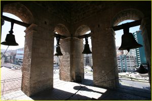 Bell tower of Iglesia de San Francisco