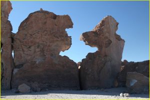 Rock formations in Valles de Rocas