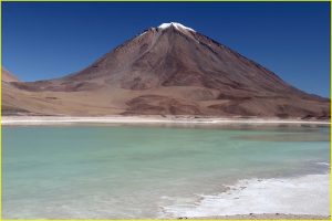Blue Lagoon and Volcano Licancabur