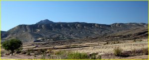 Landscape in Maragua Crater