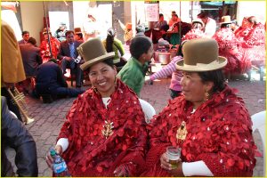 Citizens of La Paz prepare for the annual El Gran Pode festival and parade with 25,000 participants