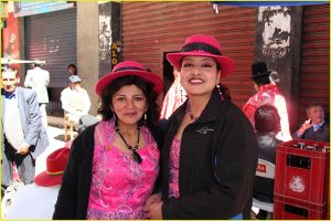 Citizens of La Paz prepare for the annual El Gran Pode festival and parade with 25,000 participants