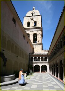 Courtyard of Museum de San Francisco, La Paz