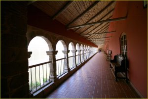 Balcony in Museum de San Francisco, La Paz