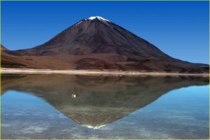 Laguna Verde and Volcan Licancabur