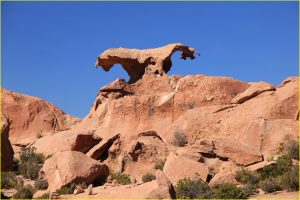 Stone "Condor" on Altiplano near Comunidad Amor