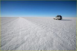 On Salar de Uyuni