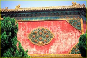 Wall at Ningshoumen Gate, Forbidden City, Beijing
