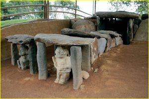 Tomb entrance, San Agustin