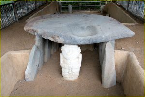 Tomb entrance, San Agustin